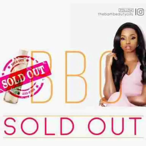 BBNaija: Ex-BBNaija Housemate, Bambam, Realises N25m From “Bam Beauty Oil‘’ Launch